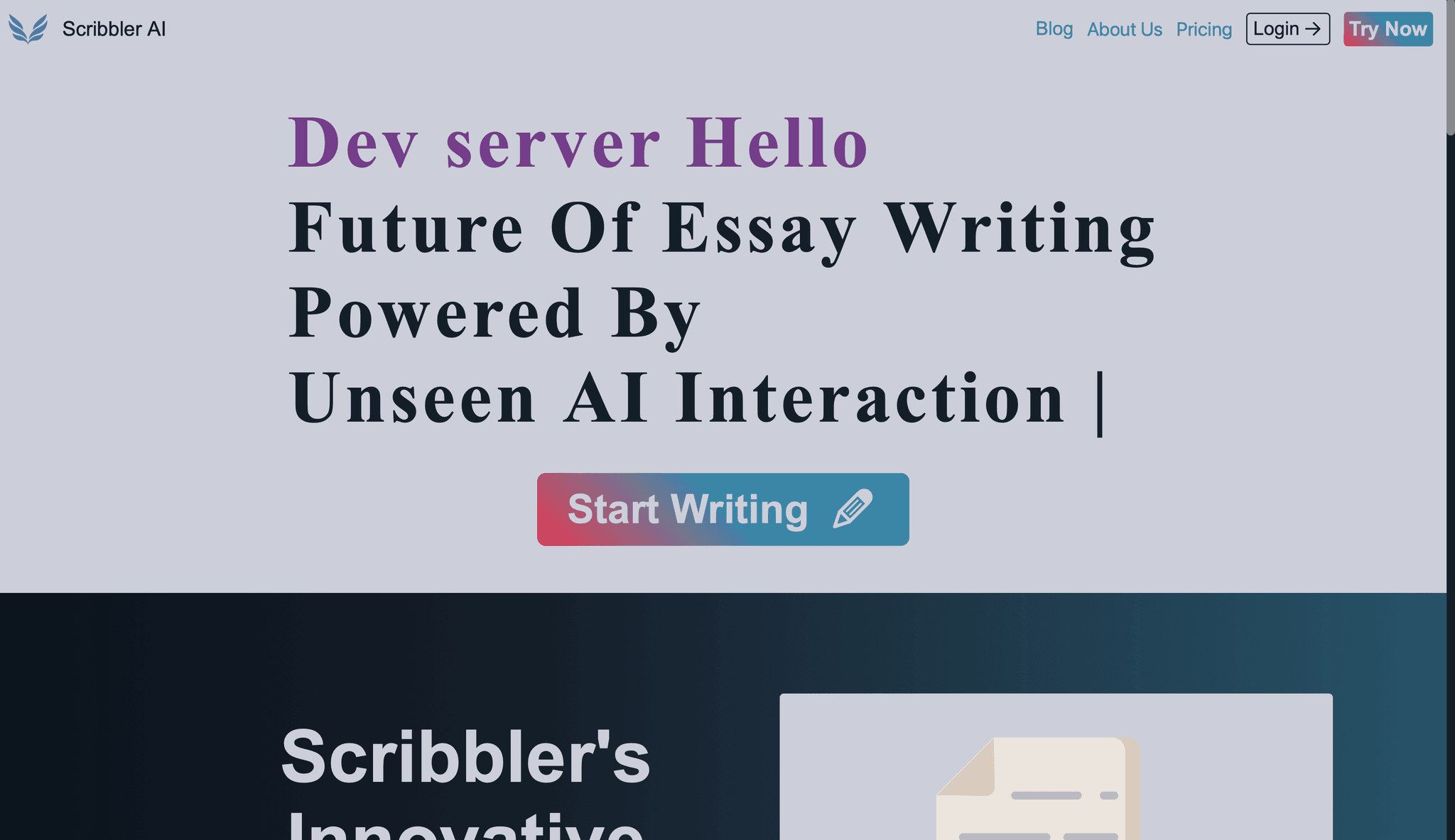 Scribbler 3